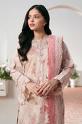 Baroque | Lawn Collection 24 | UF-527 - Khanumjan  Pakistani Clothes and Designer Dresses in UK, USA 