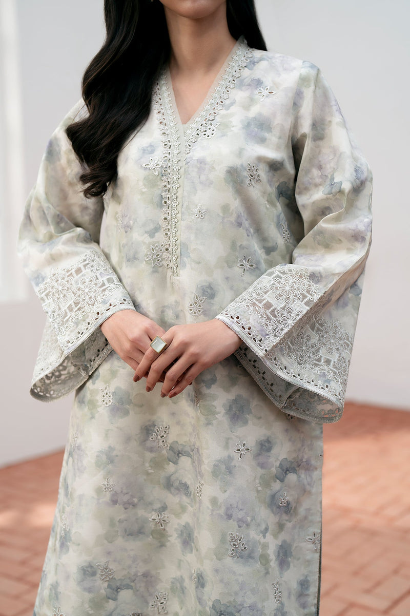 Baroque | Lawn Collection 24 | UF-536 - Khanumjan  Pakistani Clothes and Designer Dresses in UK, USA 