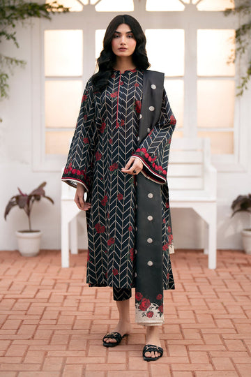 Baroque | Lawn Collection 24 | UF-538 - Khanumjan  Pakistani Clothes and Designer Dresses in UK, USA 