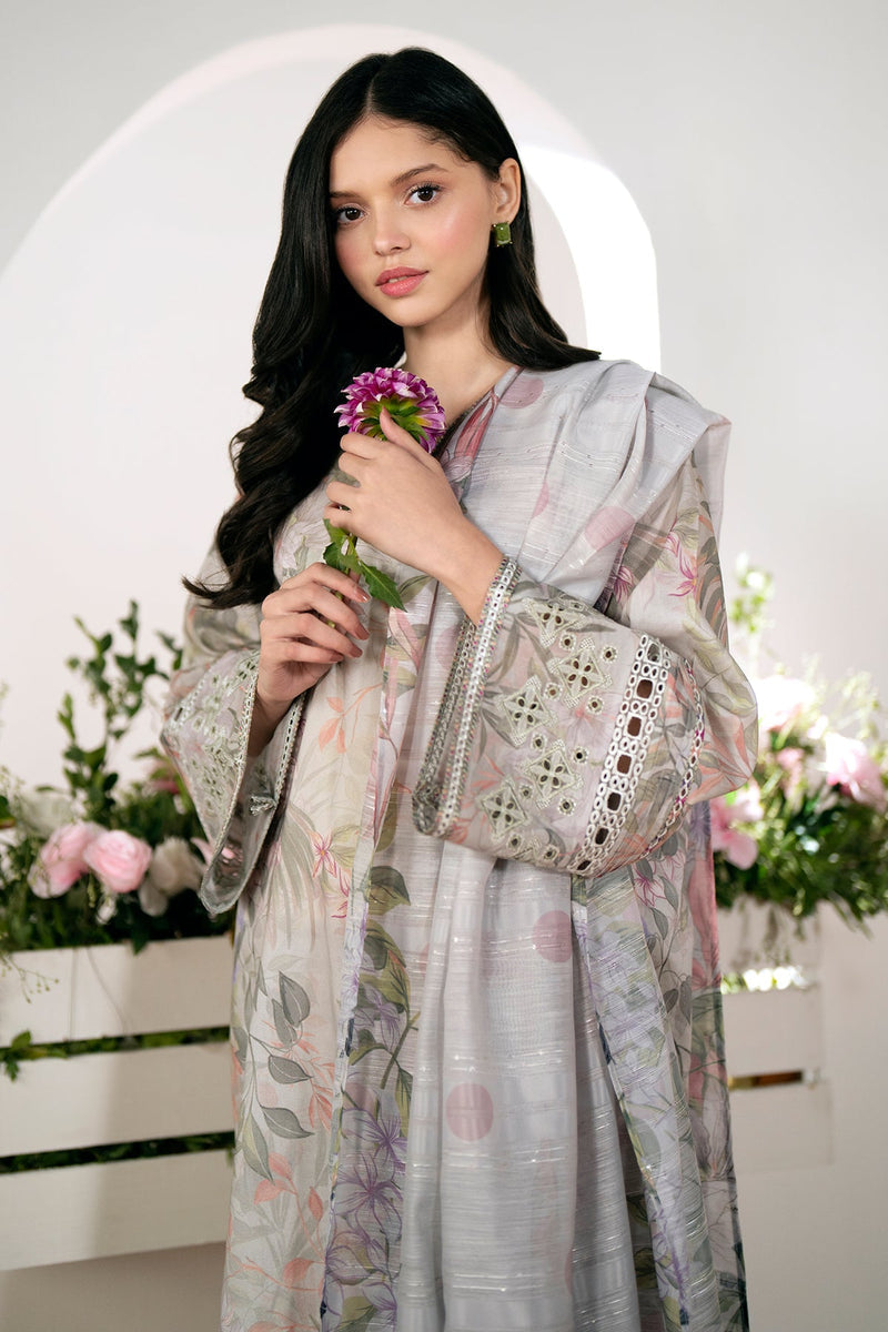 Baroque | Lawn Collection 24 | UF-528 - Khanumjan  Pakistani Clothes and Designer Dresses in UK, USA 