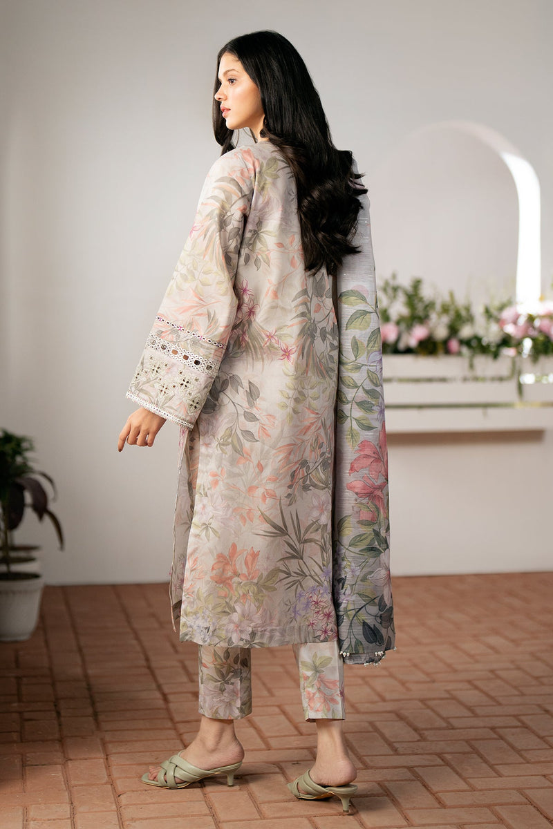 Baroque | Lawn Collection 24 | UF-528 - Khanumjan  Pakistani Clothes and Designer Dresses in UK, USA 