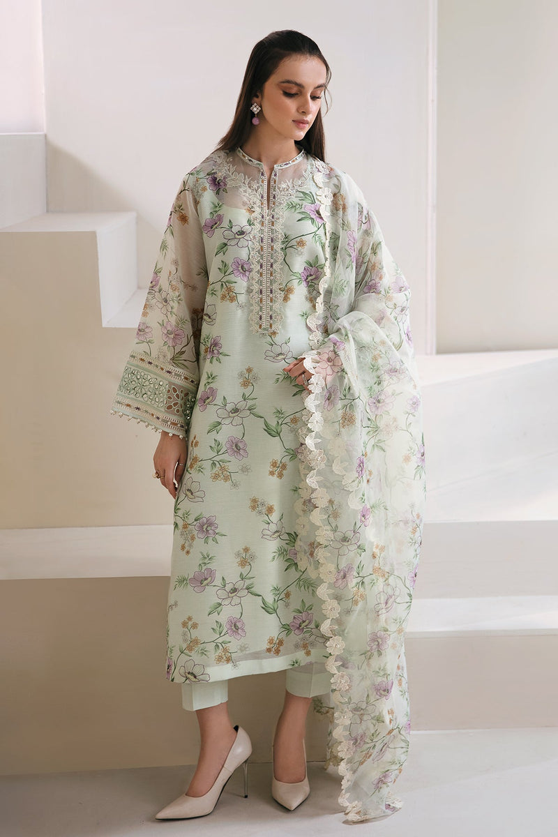 Baroque | Lawn Collection 24 | UF-367 - Khanumjan  Pakistani Clothes and Designer Dresses in UK, USA 