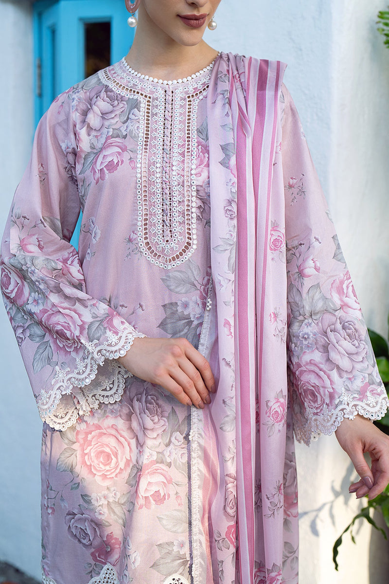 Baroque | Lawn Collection 24 | UF-558 - Khanumjan  Pakistani Clothes and Designer Dresses in UK, USA 