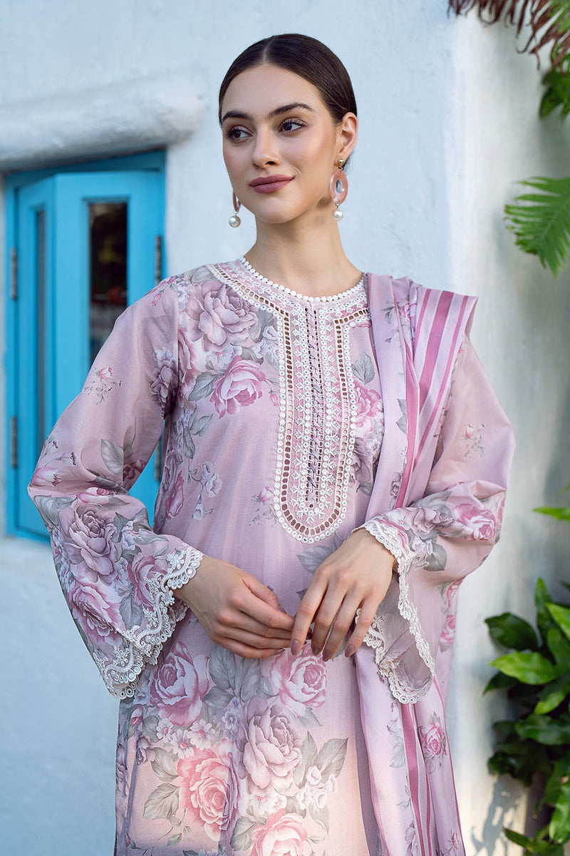 Baroque | Lawn Collection 24 | UF-558 - Khanumjan  Pakistani Clothes and Designer Dresses in UK, USA 