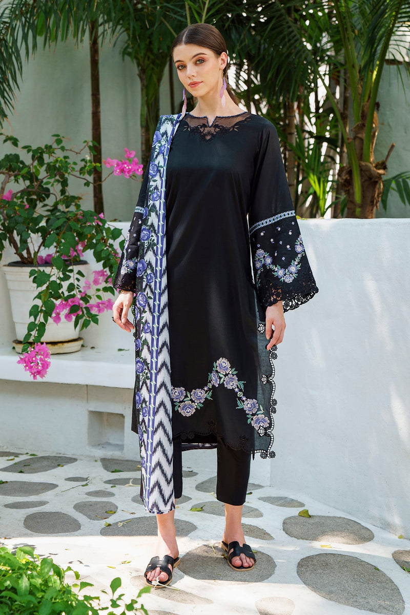 Baroque | Lawn Collection 24 | UF-564 - Khanumjan  Pakistani Clothes and Designer Dresses in UK, USA 