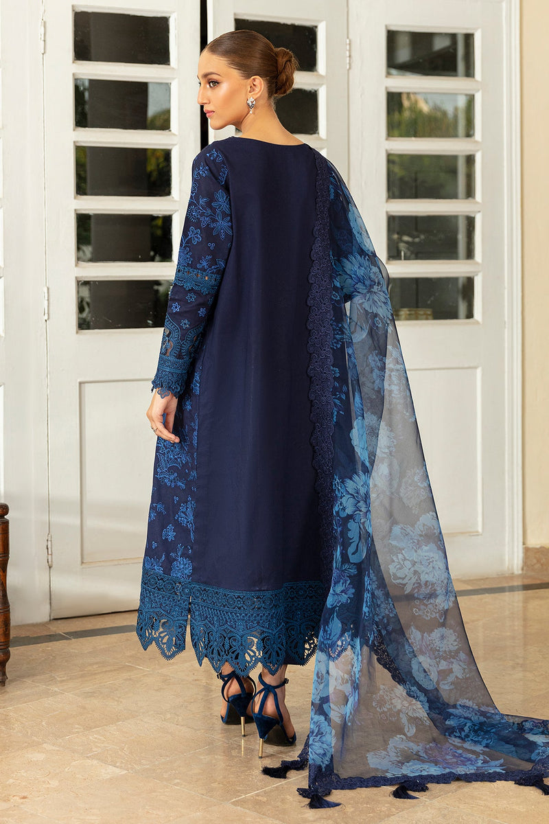 Baroque | Lawn Collection 24 | UF-380 - Khanumjan  Pakistani Clothes and Designer Dresses in UK, USA 