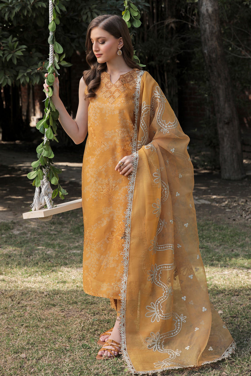 Baroque | Lawn Collection 24 | UF-321 - Khanumjan  Pakistani Clothes and Designer Dresses in UK, USA 