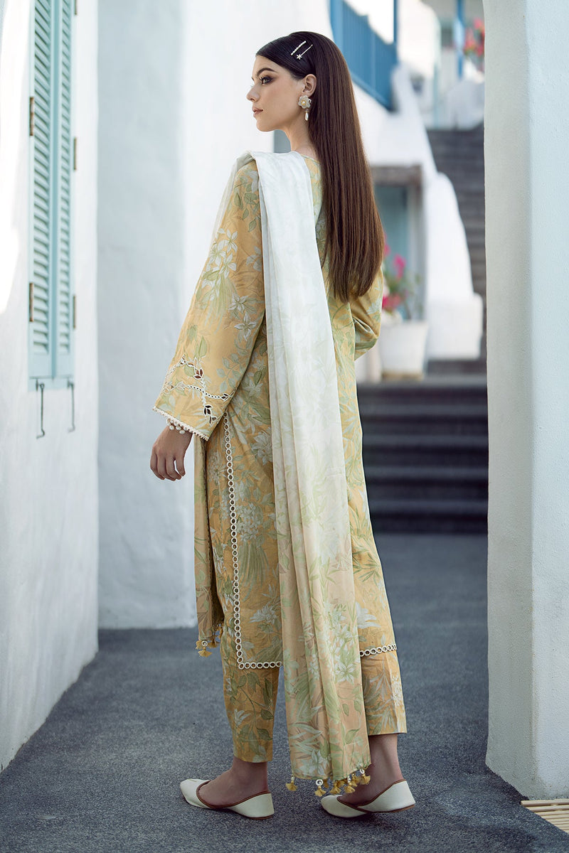 Baroque | Lawn Collection 24 | UF-542 - Khanumjan  Pakistani Clothes and Designer Dresses in UK, USA 