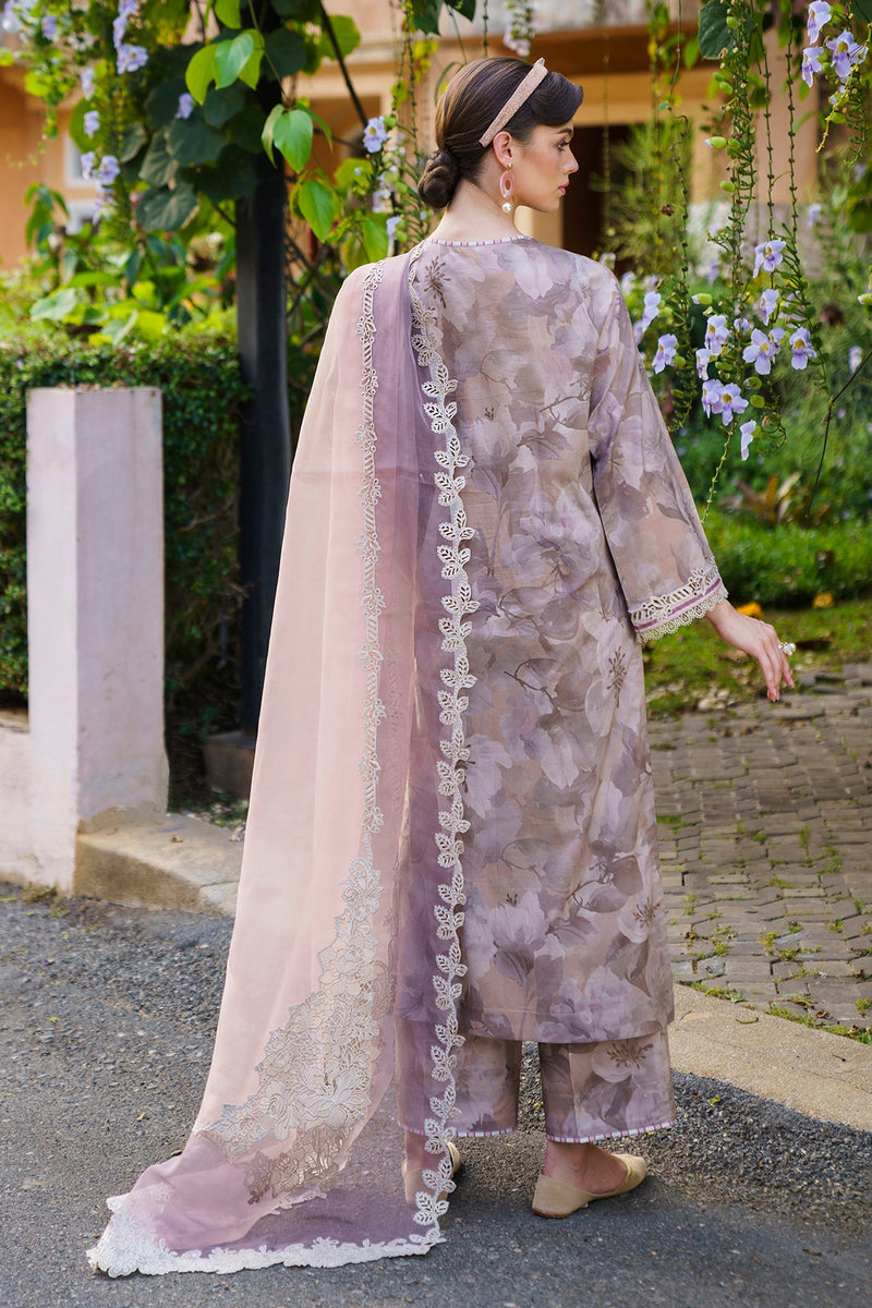 Baroque | Lawn Collection 24 | UF-586 - Khanumjan  Pakistani Clothes and Designer Dresses in UK, USA 