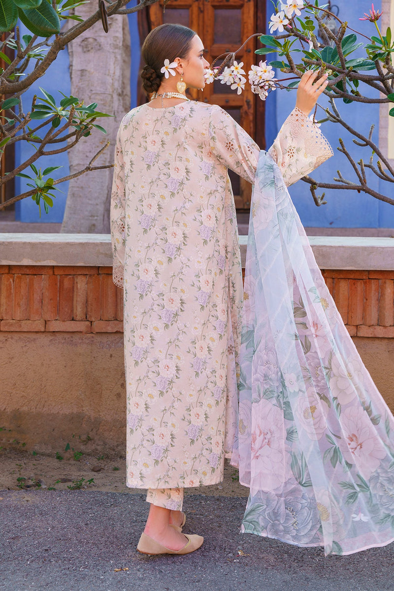 Baroque | Lawn Collection 24 | UF-591 - Khanumjan  Pakistani Clothes and Designer Dresses in UK, USA 