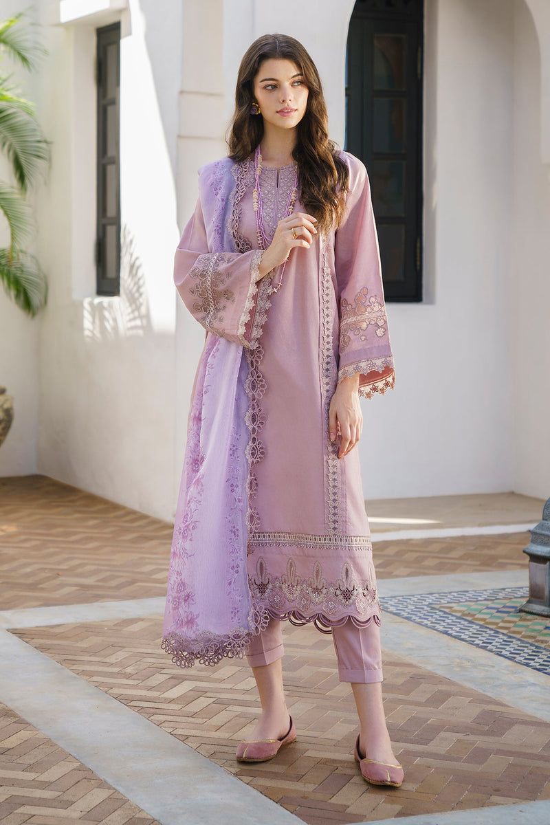 Baroque | Lawn Collection 24 | UF-581 - Khanumjan  Pakistani Clothes and Designer Dresses in UK, USA 