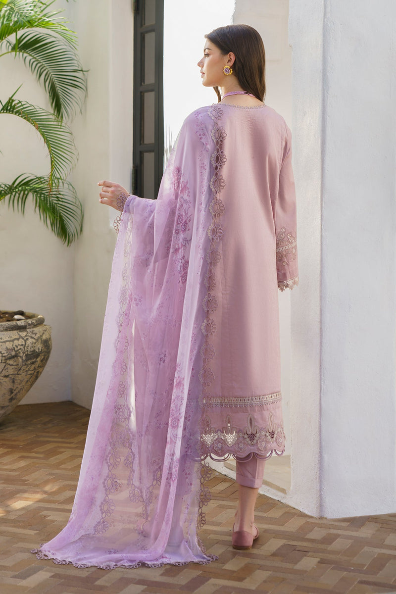 Baroque | Lawn Collection 24 | UF-581 - Khanumjan  Pakistani Clothes and Designer Dresses in UK, USA 