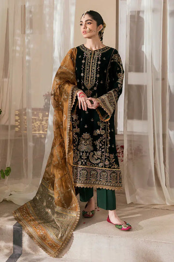 Baroque | Jahanara Luxury Velvet 23 | UF-255 - Khanumjan  Pakistani Clothes and Designer Dresses in UK, USA 