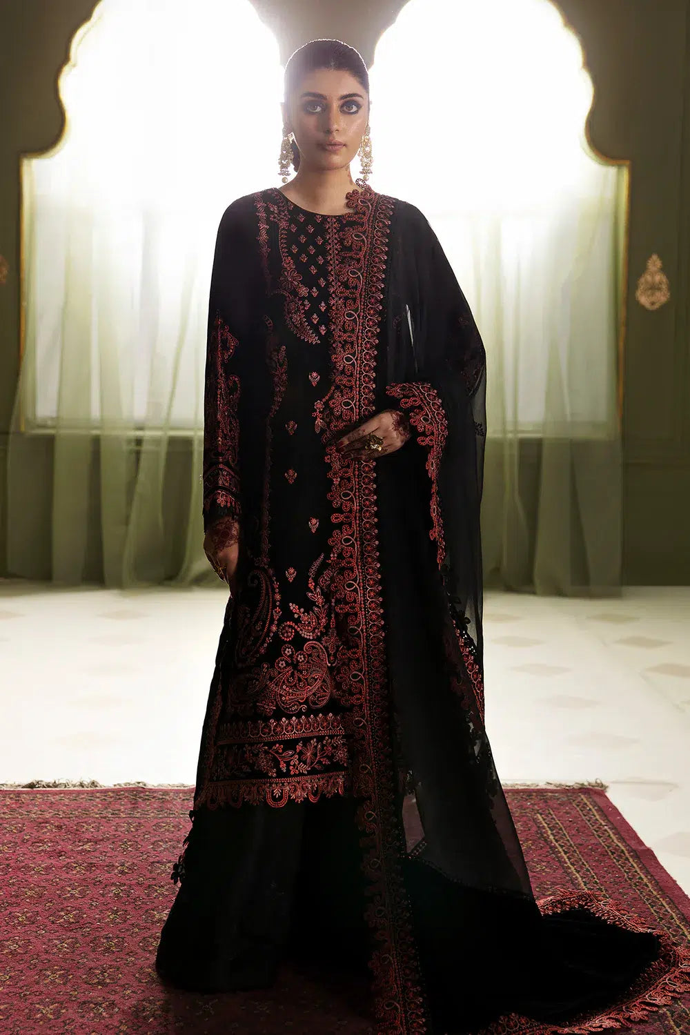 Baroque | Jahanara Luxury Velvet 23 | UF-468 - Khanumjan  Pakistani Clothes and Designer Dresses in UK, USA 