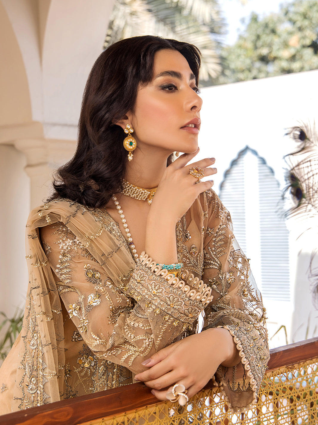 Fozia Khalid | Eid Edit 24 | Lueur - Khanumjan  Pakistani Clothes and Designer Dresses in UK, USA 