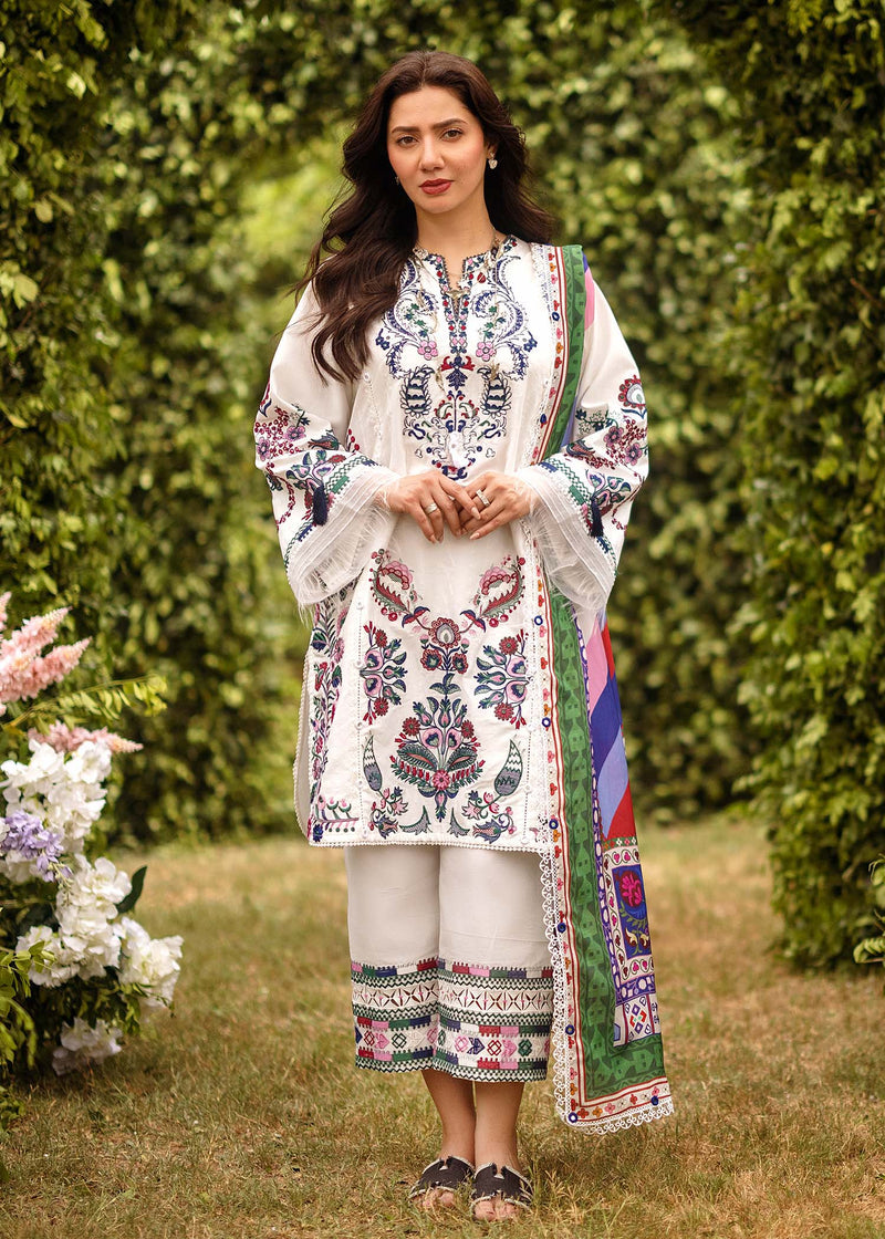 Sadaf Fawad Khan | Lawn 24 | Suzani (A) - Khanumjan  Pakistani Clothes and Designer Dresses in UK, USA 