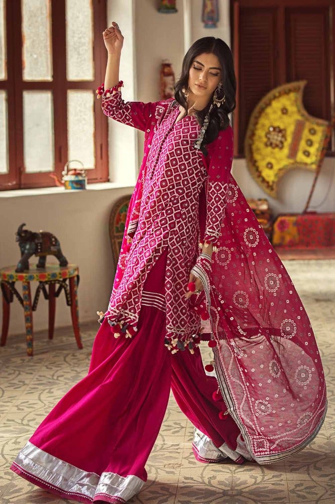 Gul Ahmed | Chunri Collection | CL-42008 B - Khanumjan  Pakistani Clothes and Designer Dresses in UK, USA 