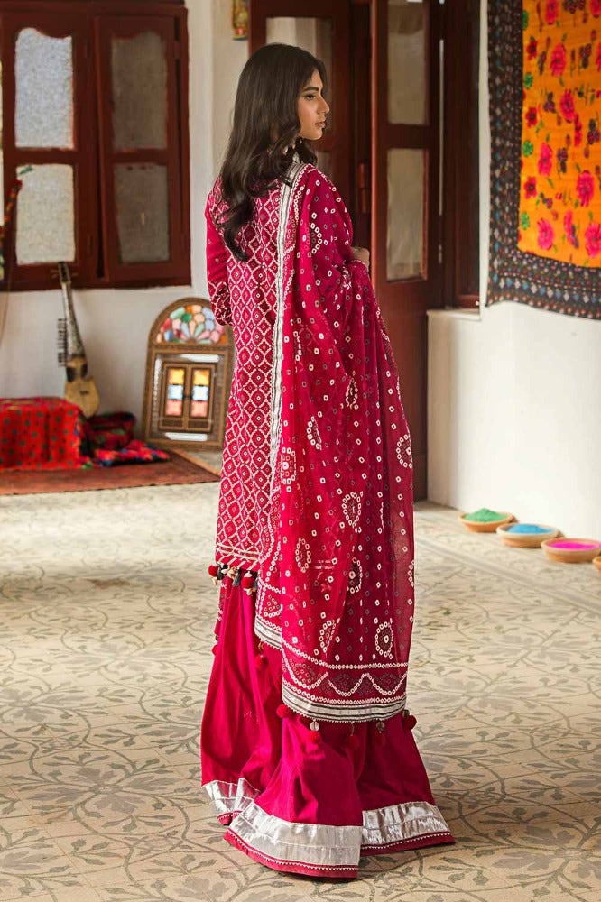 Gul Ahmed | Chunri Collection | CL-42008 B - Khanumjan  Pakistani Clothes and Designer Dresses in UK, USA 