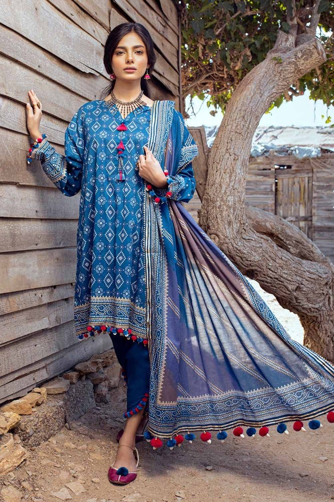 Gul Ahmed | Chunri Collection | CL-42003 A - Khanumjan  Pakistani Clothes and Designer Dresses in UK, USA 