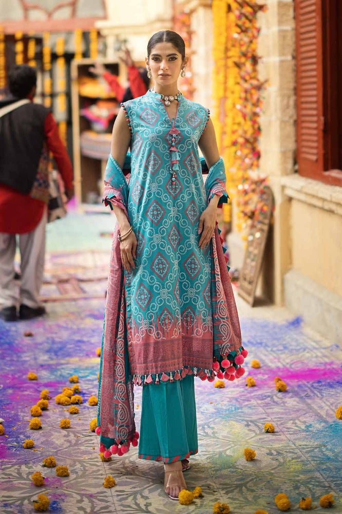 Gul Ahmed | Chunri Collection |  CL-42018 - Khanumjan  Pakistani Clothes and Designer Dresses in UK, USA 