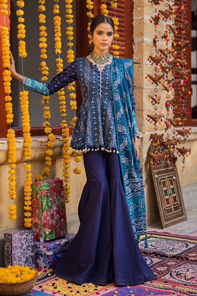 Gul Ahmed | Chunri Collection | CL-42051 - Khanumjan  Pakistani Clothes and Designer Dresses in UK, USA 