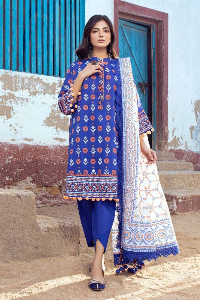Gul Ahmed | Chunri Collection |  CL-42062 A - Khanumjan  Pakistani Clothes and Designer Dresses in UK, USA 