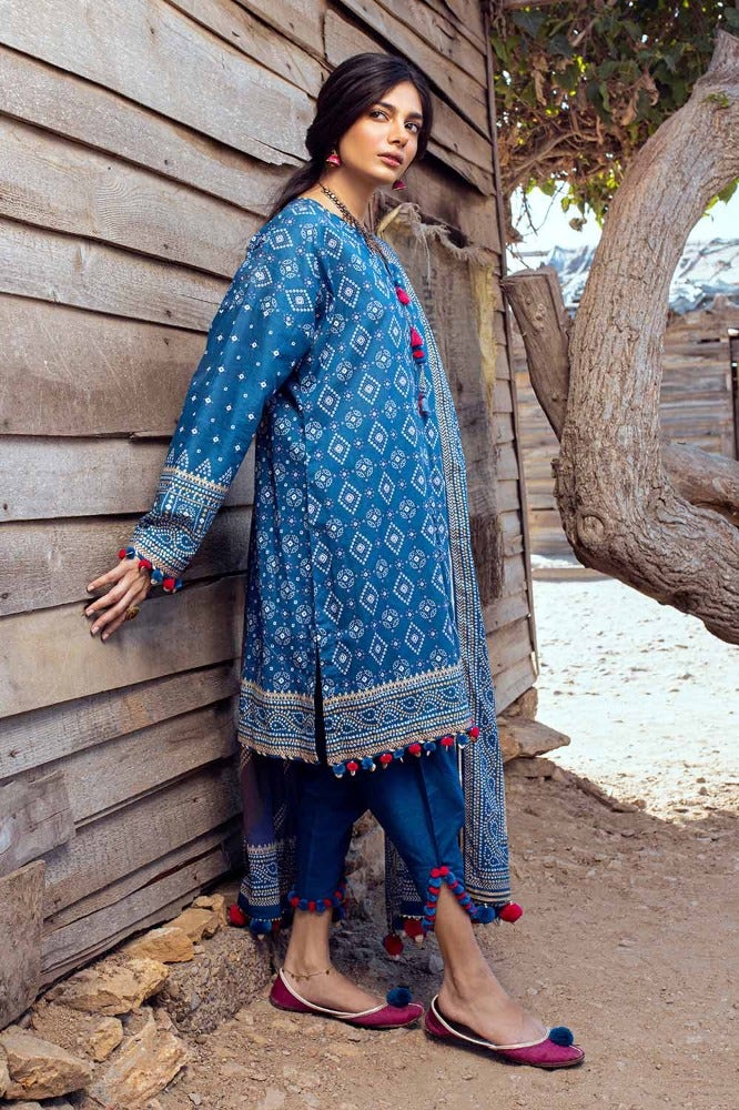 Gul Ahmed | Chunri Collection | CL-42003 A - Khanumjan  Pakistani Clothes and Designer Dresses in UK, USA 