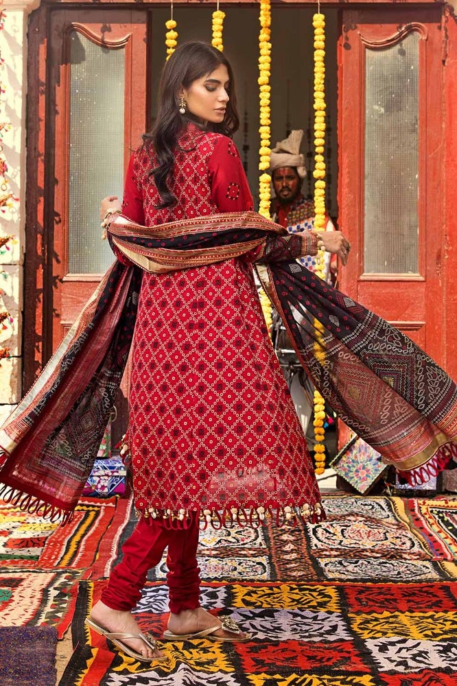 Gul Ahmed | Chunri Collection | CL-42032 B - Khanumjan  Pakistani Clothes and Designer Dresses in UK, USA 