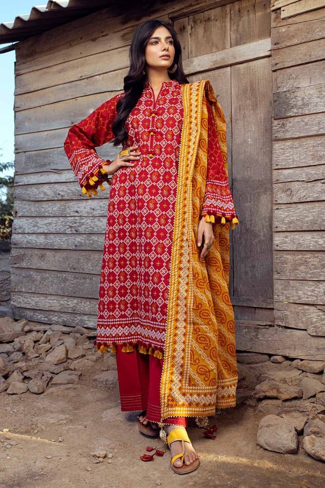 Gul Ahmed | Chunri Collection | CL-42061 - Khanumjan  Pakistani Clothes and Designer Dresses in UK, USA 