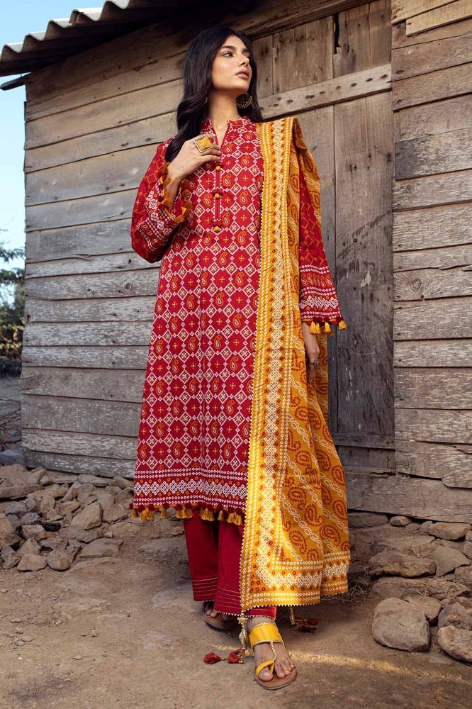 Gul Ahmed | Chunri Collection | CL-42061 - Khanumjan  Pakistani Clothes and Designer Dresses in UK, USA 