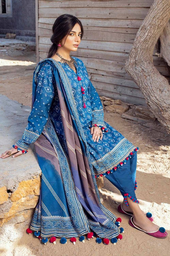 Gul Ahmed | Chunri Collection | CL-42003 A - Khanumjan  Pakistani Clothes and Designer Dresses in UK, USA 