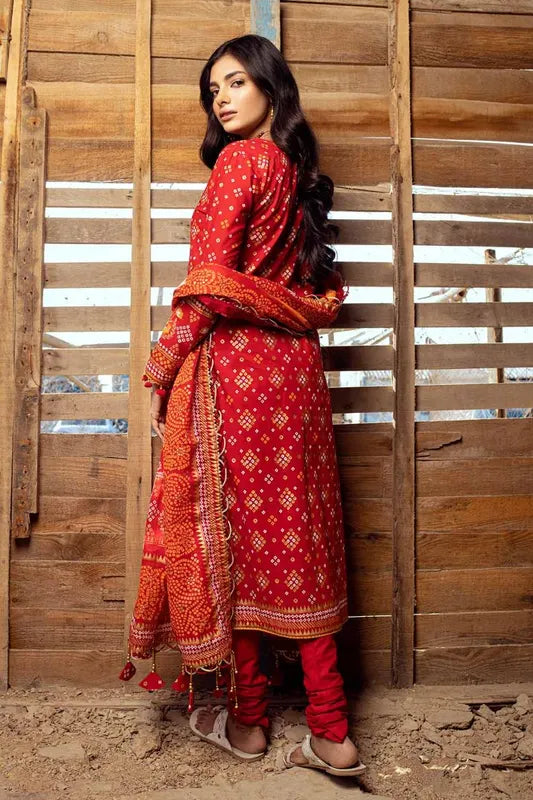 Gul Ahmed | Chunri Collection |  CL-42004 A - Khanumjan  Pakistani Clothes and Designer Dresses in UK, USA 
