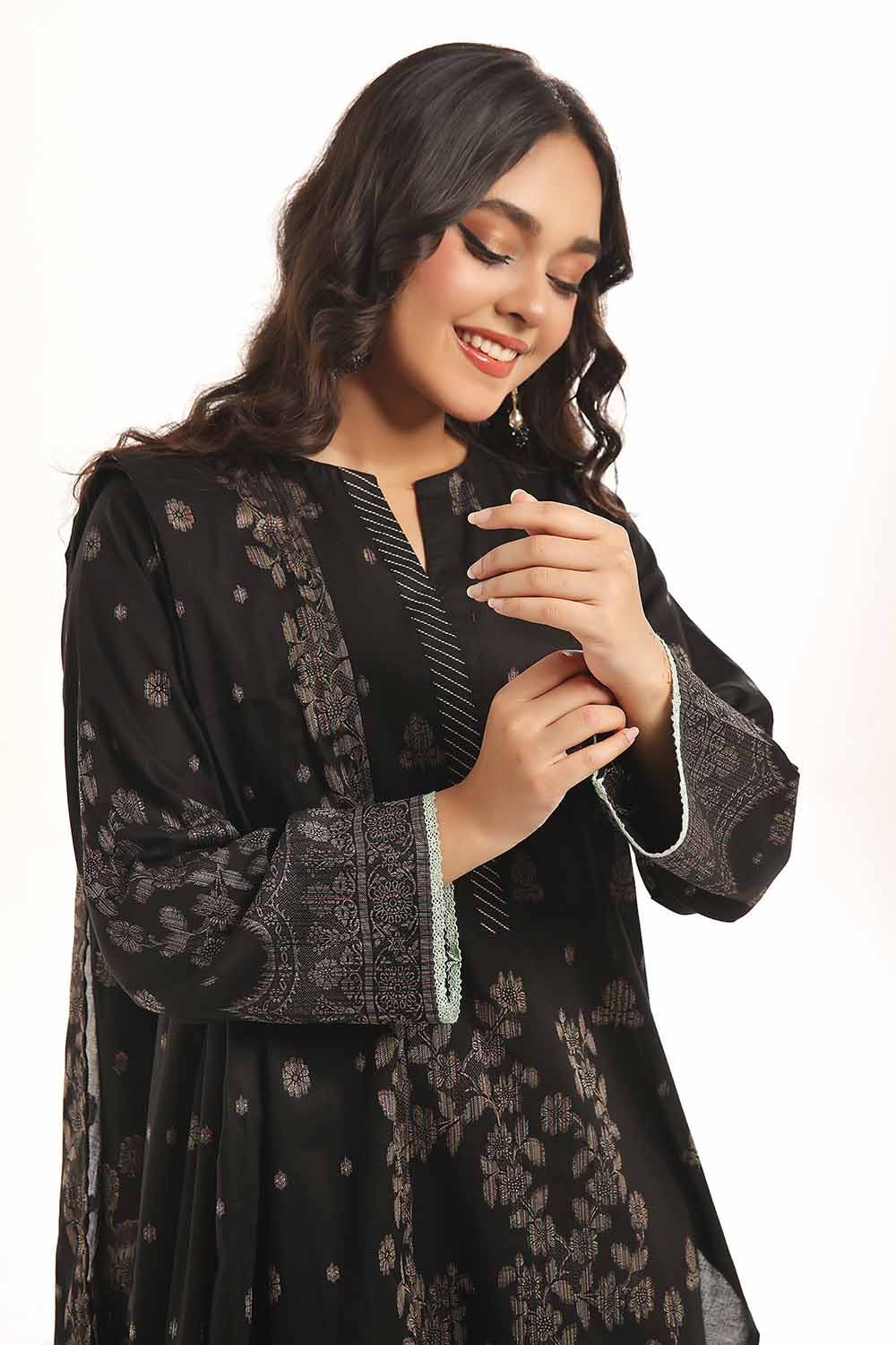 Gul Ahmed | Special Jacquard Collection | CLF-42021 B - Khanumjan  Pakistani Clothes and Designer Dresses in UK, USA 