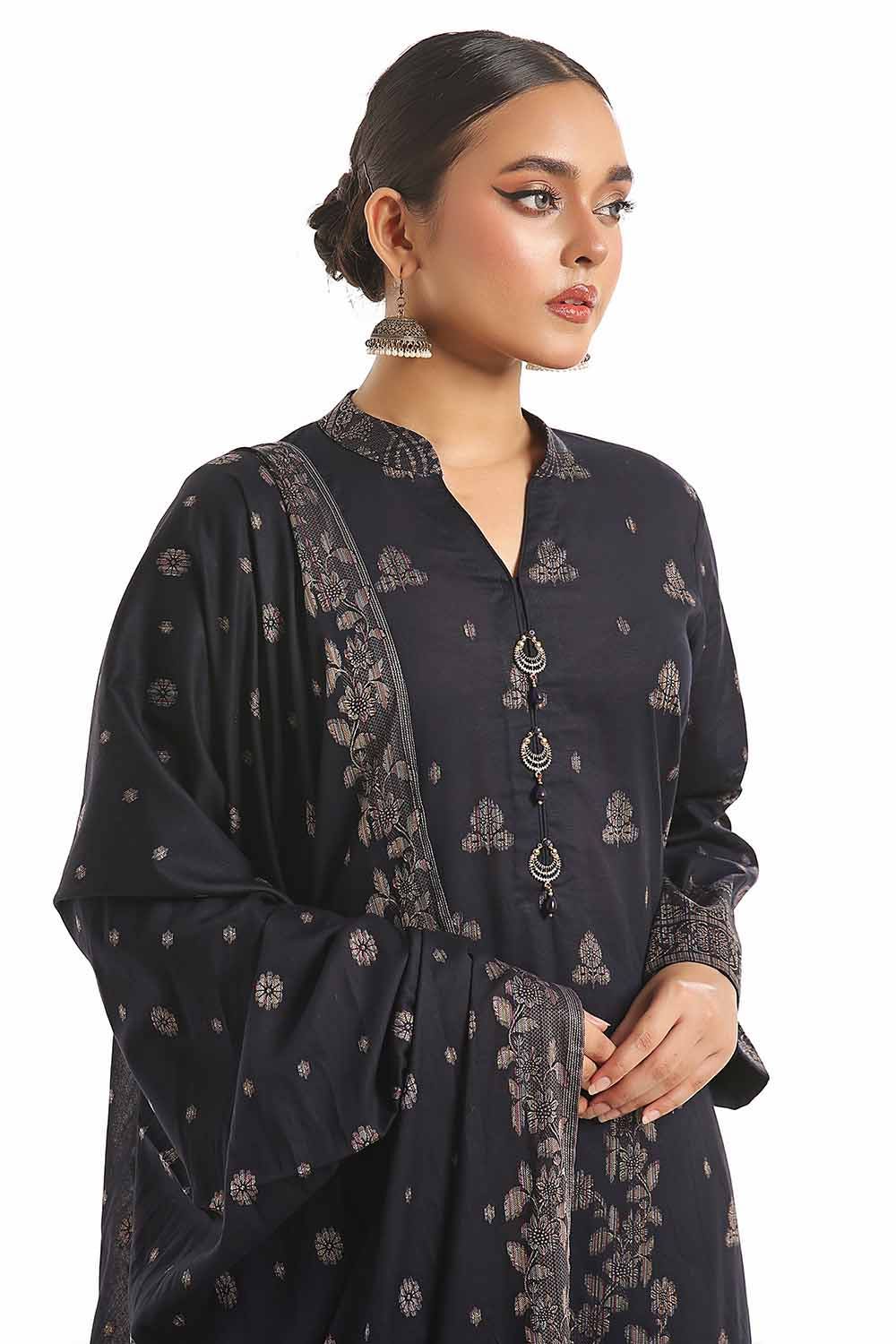 Gul Ahmed | Special Jacquard Collection | CLF-42021 C - Khanumjan  Pakistani Clothes and Designer Dresses in UK, USA 