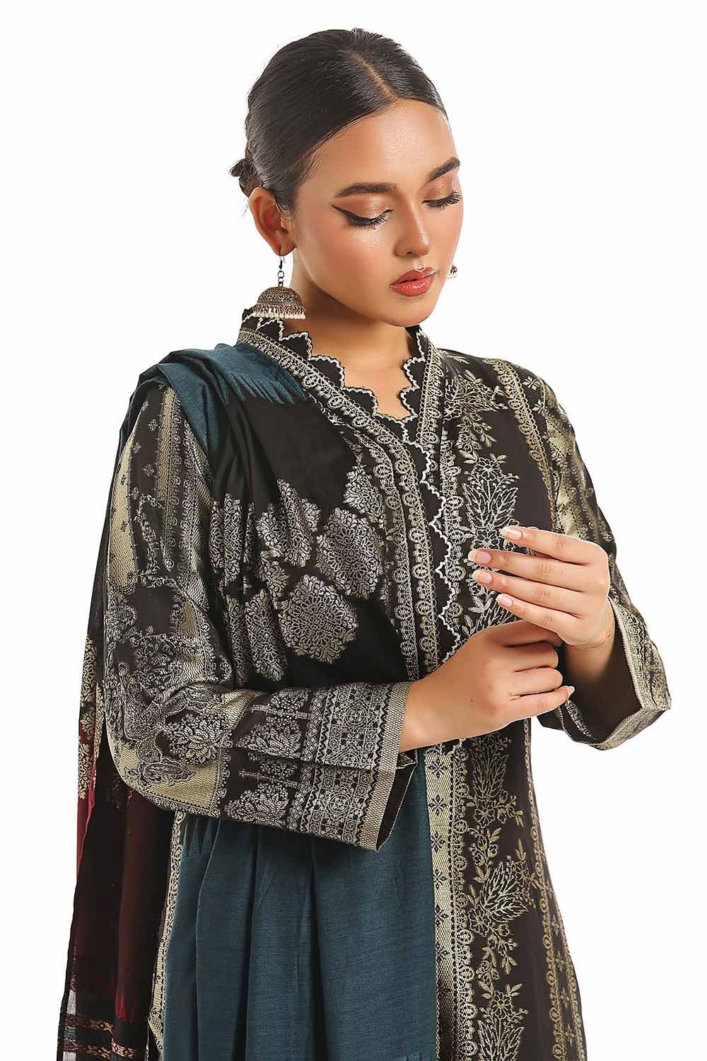 Gul Ahmed | Special Jacquard Collection | CLF-42022 C - Khanumjan  Pakistani Clothes and Designer Dresses in UK, USA 