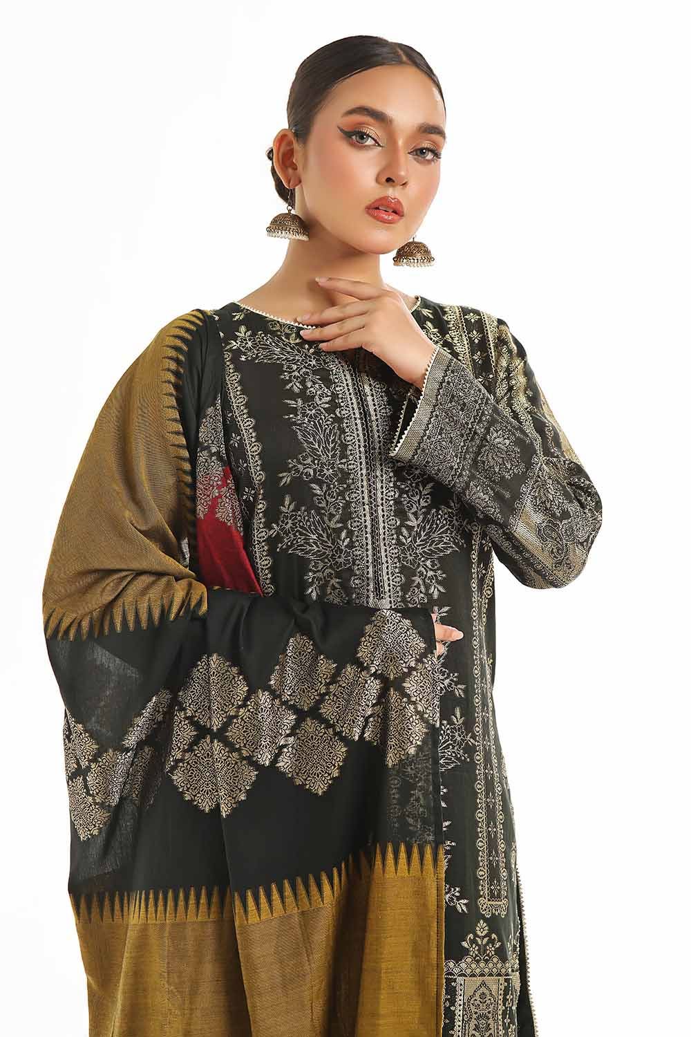 Gul Ahmed | Special Jacquard Collection | CLF-42022 E - Khanumjan  Pakistani Clothes and Designer Dresses in UK, USA 