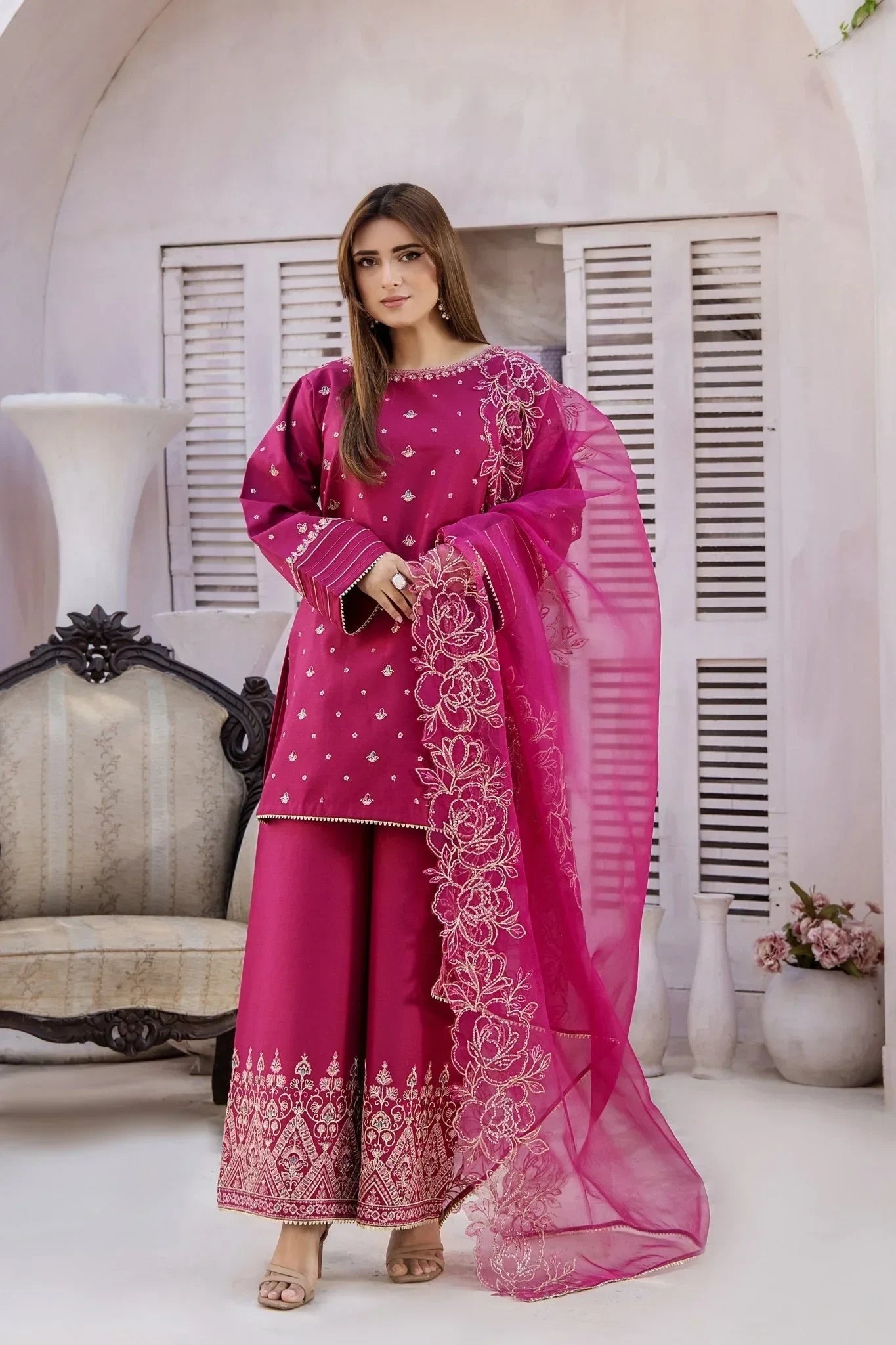 Rajwani | Sohani Casual Pret | CRIMSON