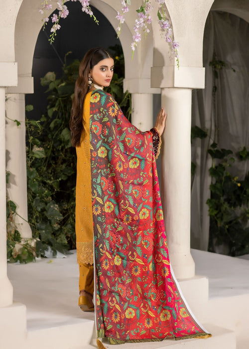 Meem | Winter Collection | MUSTARD (KHADDAR)