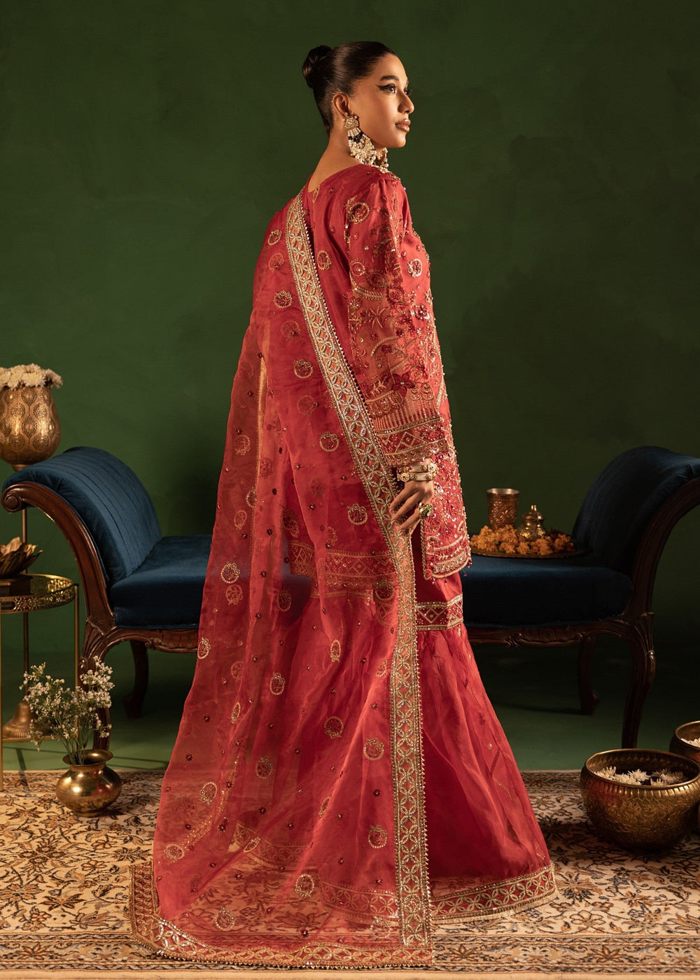Diara Couture | Tabeer Formals | UA-02 - MAROON