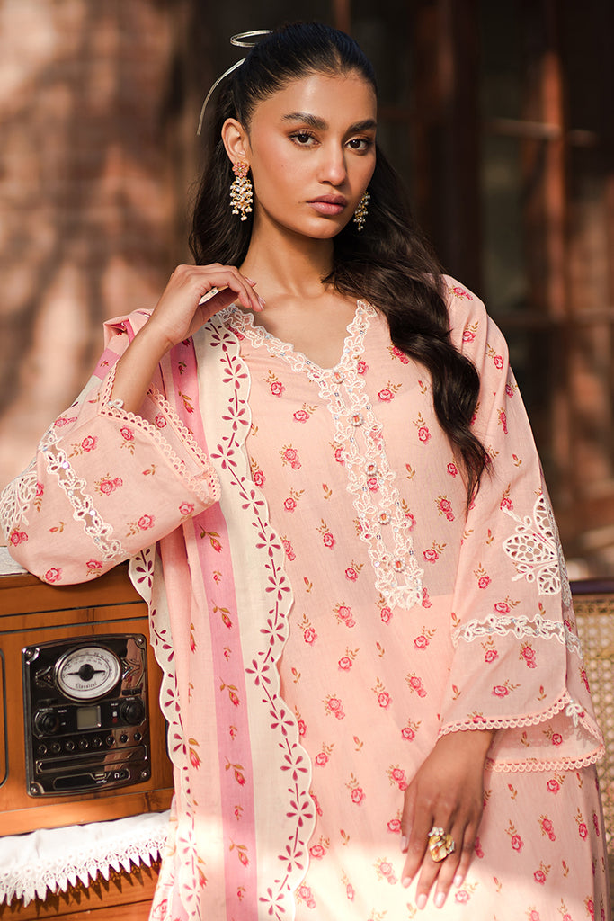 Cross Stitch | Eid Lawn 24 | PEACH GLAM - Khanumjan  Pakistani Clothes and Designer Dresses in UK, USA 