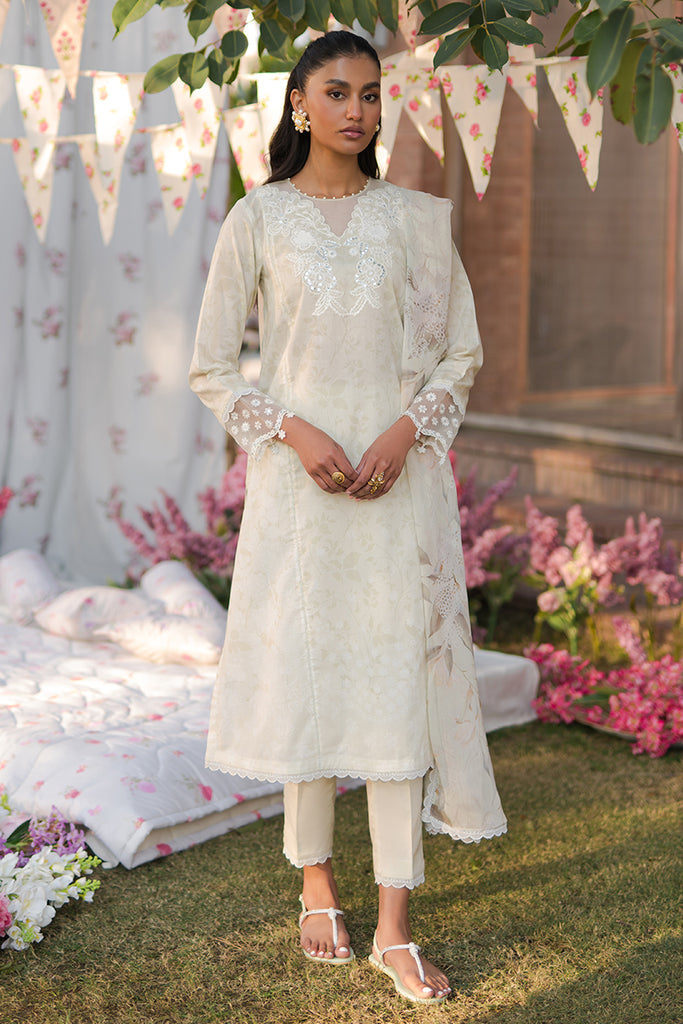 Cross Stitch | Eid Lawn 24 | WHISPERING WHITE - Khanumjan  Pakistani Clothes and Designer Dresses in UK, USA 