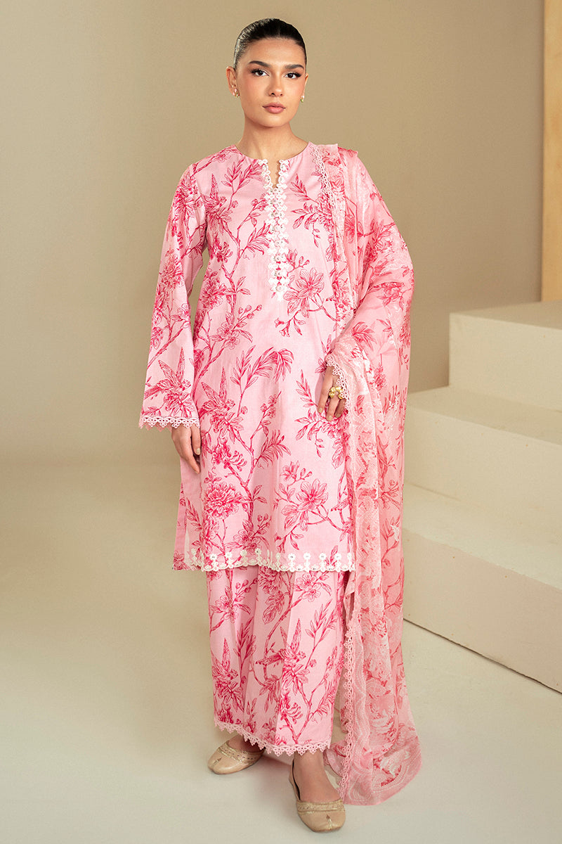 Cross Stitch | Daily Lawn 24 | SHADED PINK-3 PIECE LAWN SUIT - Khanumjan  Pakistani Clothes and Designer Dresses in UK, USA 