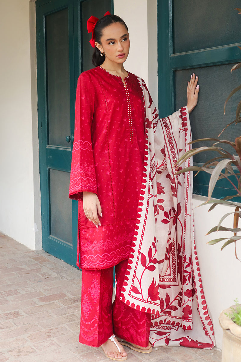 Cross Stitch | Printed Lawn | SCARLET SAGE - Khanumjan  Pakistani Clothes and Designer Dresses in UK, USA 