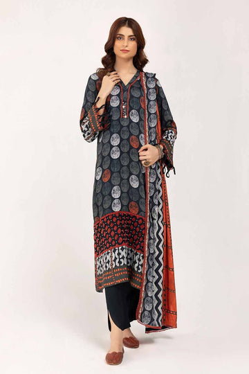 Gul Ahmed | Winter Collection 24 | Cotail Suit CV-42006