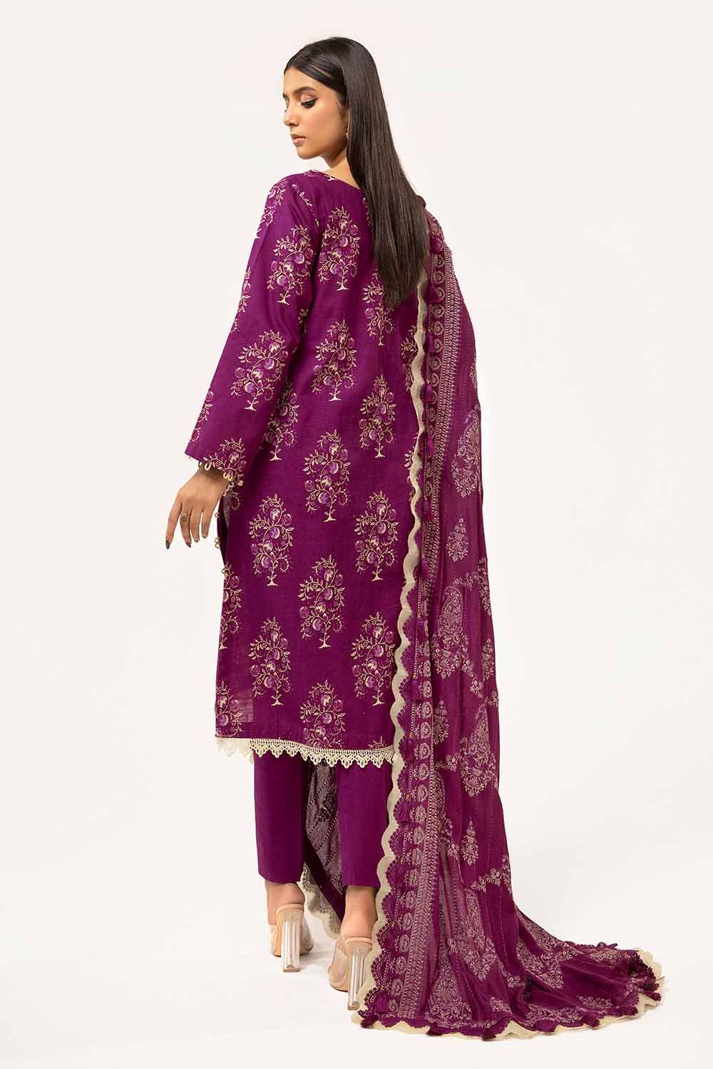 Gul Ahmed | Winter Collection 24 | Twill Cotton Linen Dupatta CV-42010