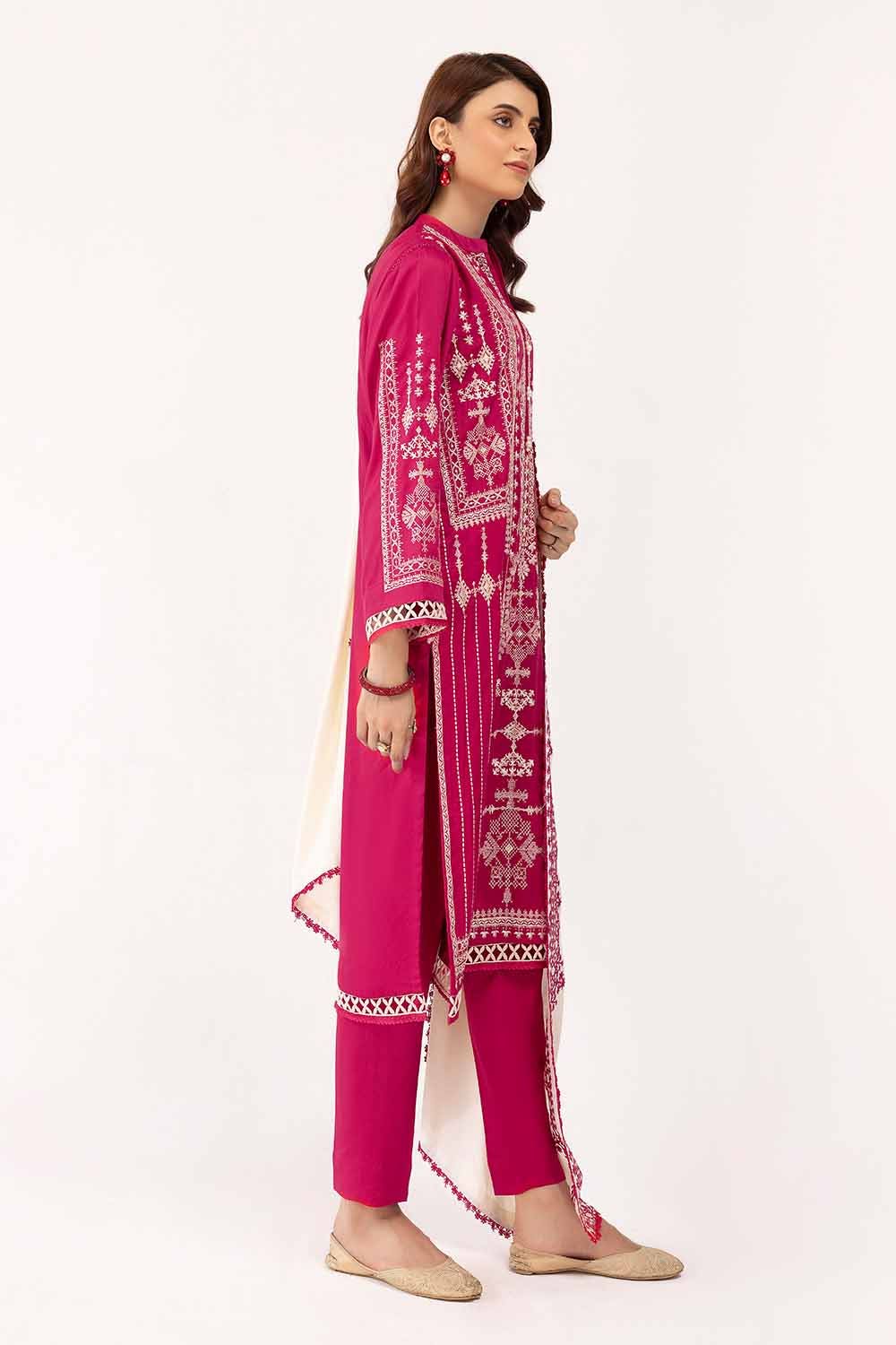 Gul Ahmed | Winter Collection 24 | Cotail Dupatta CV-42013