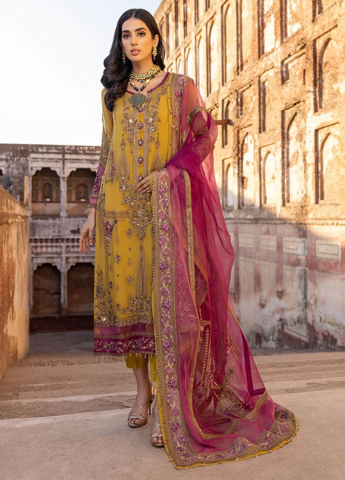 Charizma | Dastan e Jashan 23 | DJW-03 - Khanumjan  Pakistani Clothes and Designer Dresses in UK, USA 