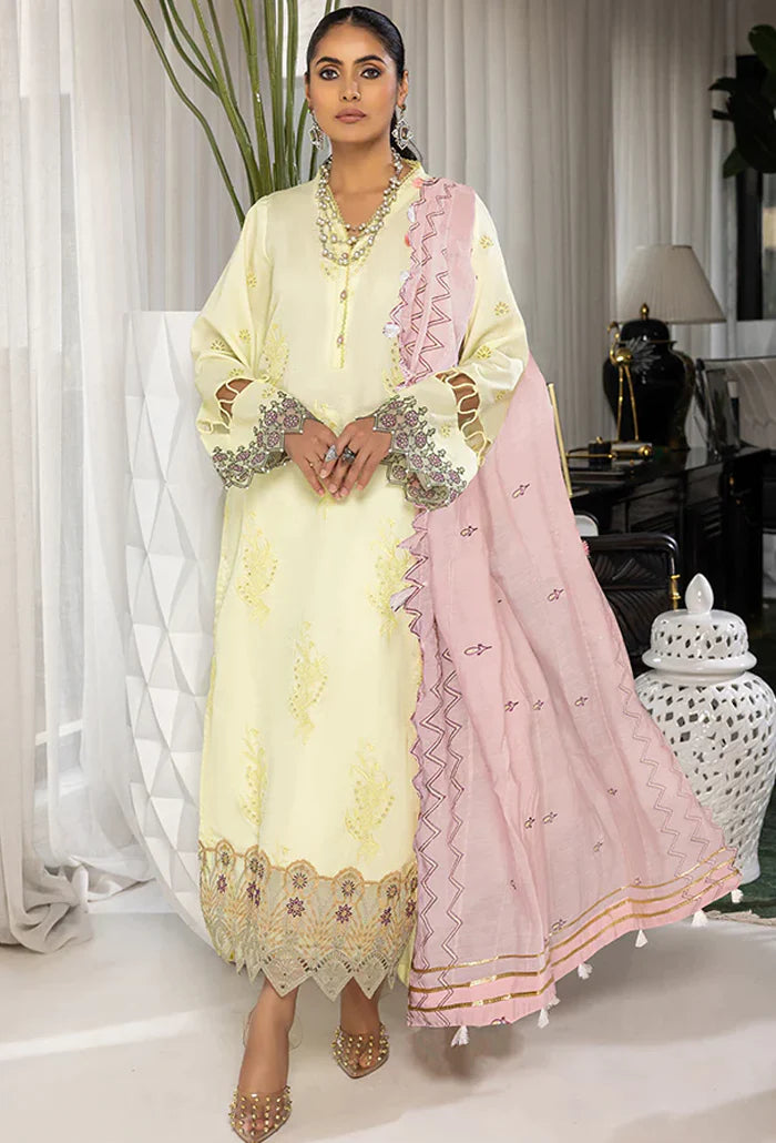 Humdum | Charlotte Chikankari  Lawn | D06 - Khanumjan  Pakistani Clothes and Designer Dresses in UK, USA 