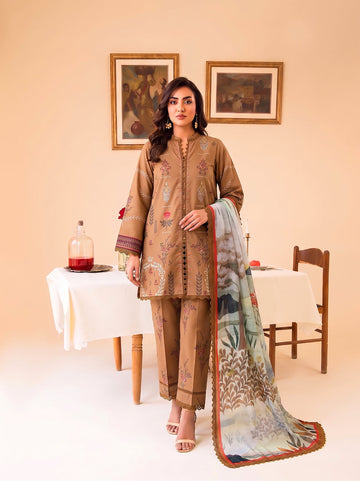 Faiza Faisal | FNF Printed Lawn | DUNE AURA