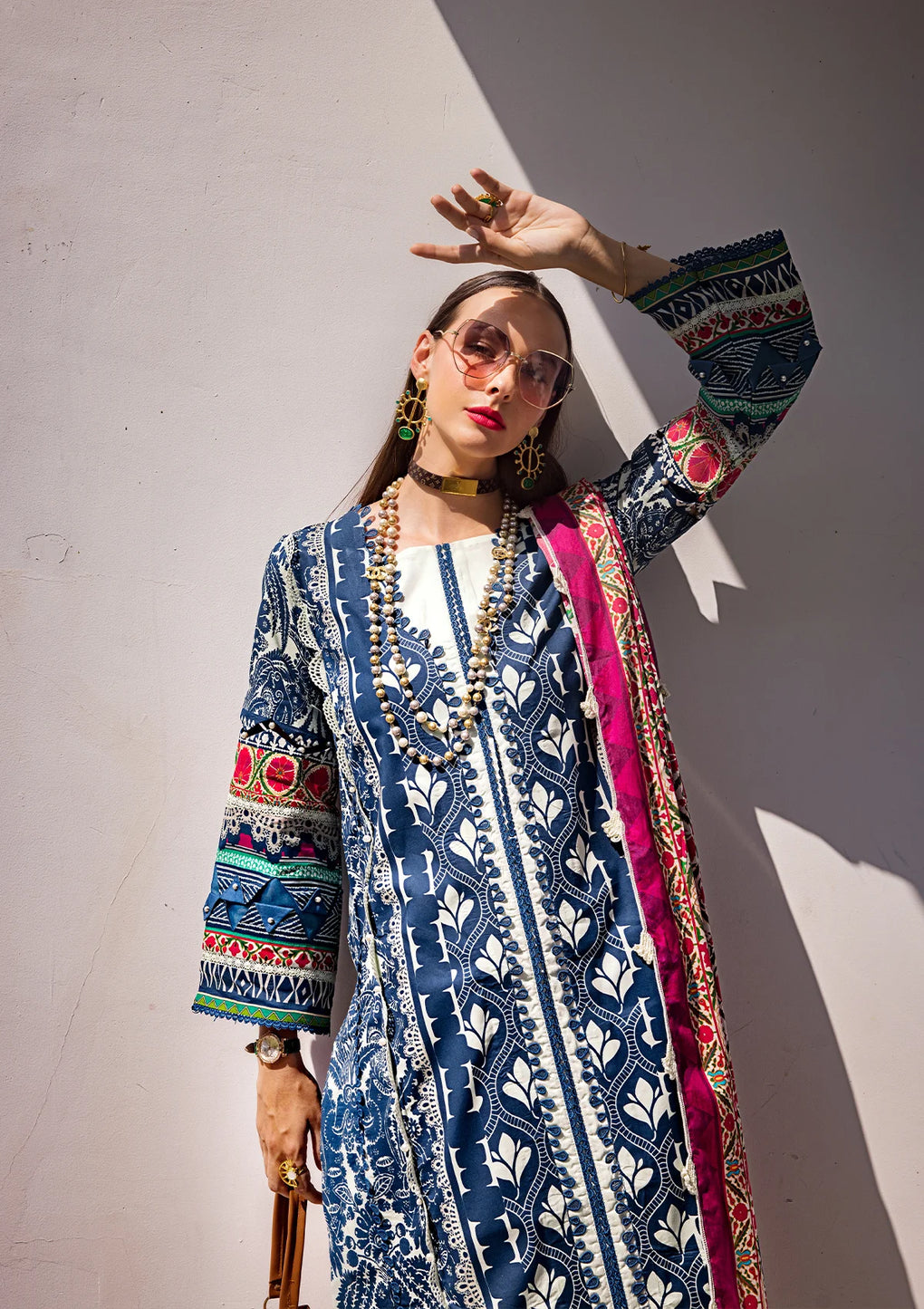 Elaf Premium | Prints Collection 2024 | EOP-07B ELNAZ - Khanumjan  Pakistani Clothes and Designer Dresses in UK, USA 